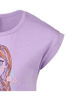 Frozen Disney Princess Anna Girls Dress Purple Toddler| Child