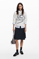 Desigual Women's M. Christian Lacroix brushstroke sweater