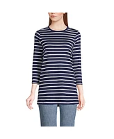 Lands' End Women's Supima Crew Neck Tunic