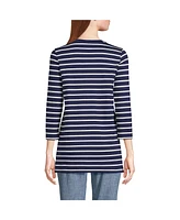 Lands' End Women's Supima Crew Neck Tunic