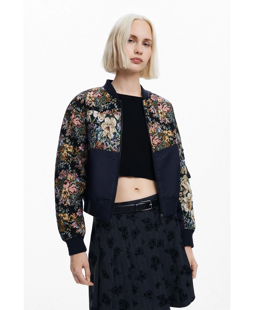 Desigual Women's Printed bomber jacket