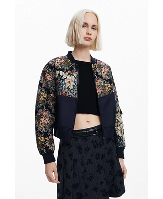 Desigual Women's Printed bomber jacket