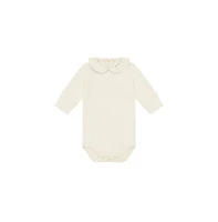 Vild House of Little Baby Ls Organic Cotton Collared Bodysuit