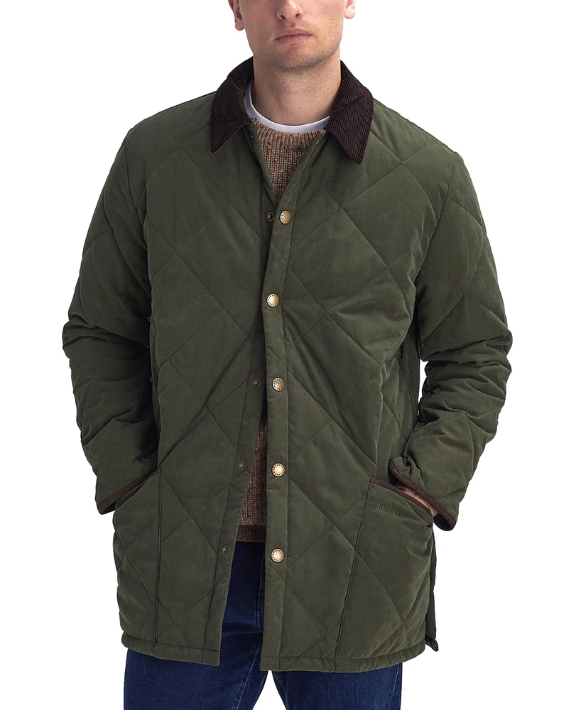 Barbour Men's Country Liddesdale Box-Quilted Jacket