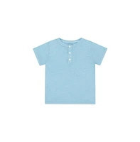 Vild House of Little Toddler Ss Organic Cotton Henley T-Shirt 