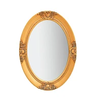 vidaXL Wall Mirror Baroque Style 19.7"x27.6" Gold