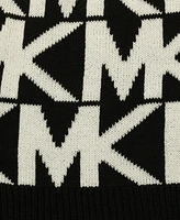 Michael Kors Major Mk Repeating Logo Knit Beanie