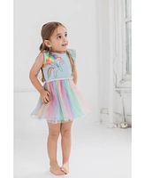 My Little Pony Pinkie Pie Rainbow Dash Girls Dress Toddler to Big Kid