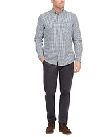 Barbour Men's Padshaw Tailored-Fit Textured Gingham Check Button-Down Broken Twill Shirt