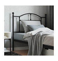 vidaXL Metal Headboard 39.4