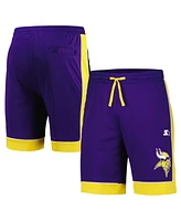 Starter Men's Purple/Gold Minnesota Vikings Fan Favorite Fashion Shorts