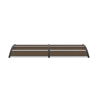 vidaXL Door Canopy 94.5"x39.4" Pc