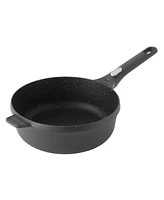 BergHOFF Gem 10" Nonstick Covered Saute Pan 3.4Qt., Black