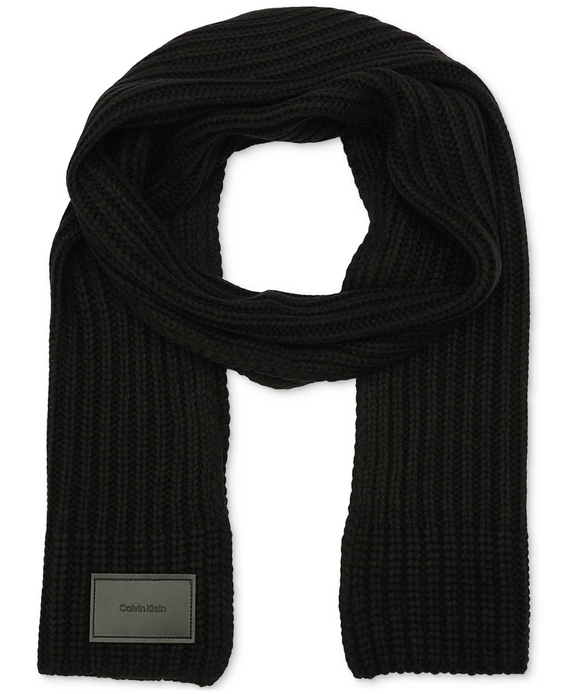 Calvin Klein Men's Logo Shaker Scarf