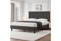 gaomon Queen Bed Frame with Headboard