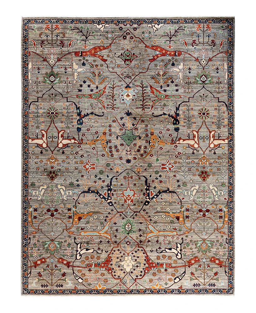 Adorn Hand Woven Rugs Serapi M1993 9'3"x11'11" Area Rug