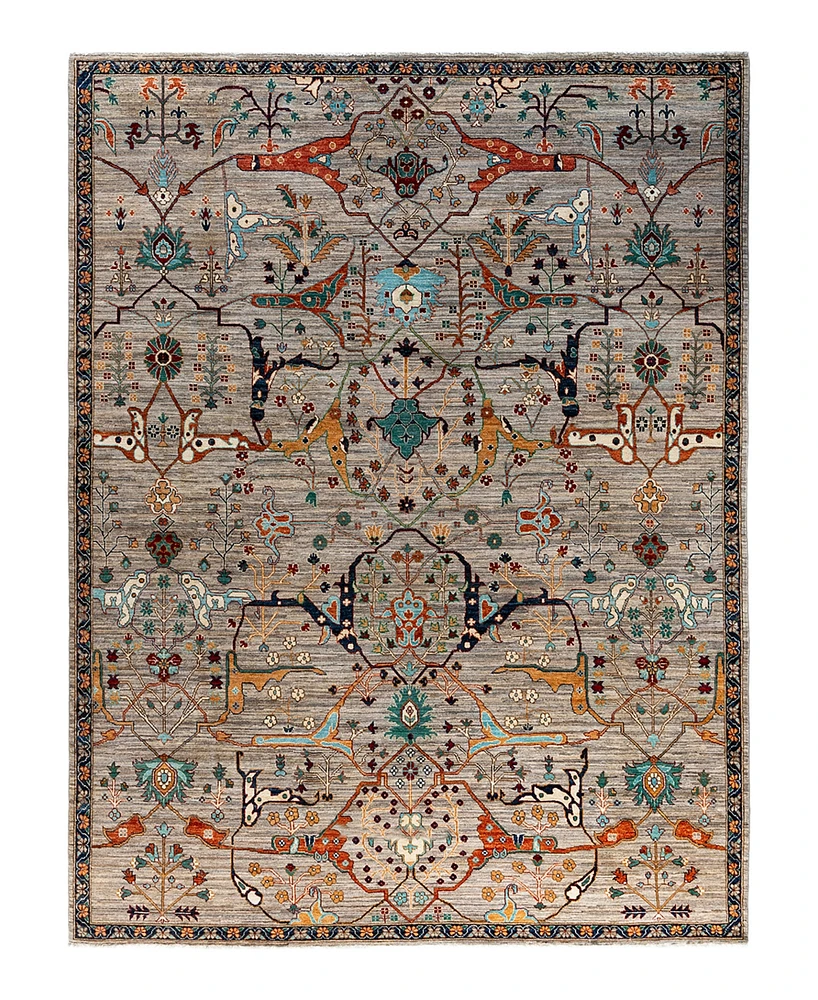 Adorn Hand Woven Rugs Serapi M1993 8'11"x11'8" Area Rug