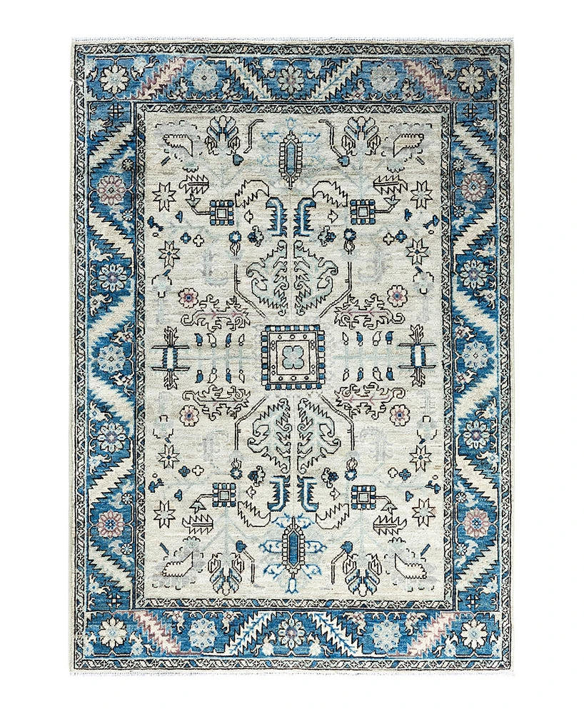 Adorn Hand Woven Rugs Serapi M1993 4'3"x5'11" Area Rug