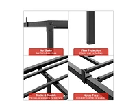 gaomon Metal Bed Frame, 14 Inch Simple Platform Sturdy Heavy Duty Frame Mattress Foundation, No Box Spring Needed, Easy Assembly, Twin