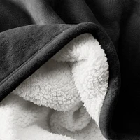 Bare Home Fleece Sherpa Blanket