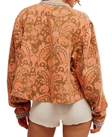 Free People Women's Printed Drifter Sweatshirt