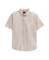 Vustra Men's Linen Short Sleeve Shirt