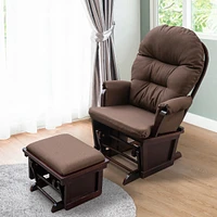 Streamdale Furniture Nursery Glider with Ottoman & Cushion