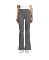 Lands' End Petite Active Hi Impact High Rise Slim Flare Pants