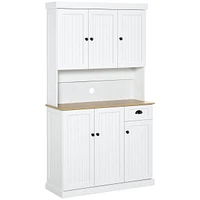 Streamdale Furniture Modern 71" Buffet Hutch with Storage