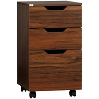 Simplie Fun 3-Drawer Under-Desk Storage Cabinet with Wheels