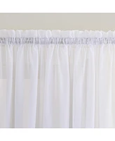 No. 918 Sheer Voile Sidelight Curtain Panel, 72" L x 28" W