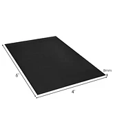 Givimo Large Yoga Mat 6' x 4' x 8 mm Thick Workout Mats