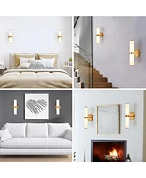 Elegant Resin Wall Sconce Set (Indoor)