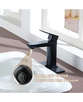 Casainc Drop-In Single-handle Bathroom Faucet with Drain Assembly