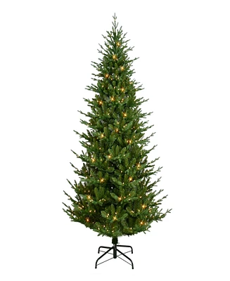 Puleo Pre-Lit Artificial Tree 7.5 ft