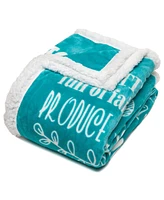 Chanasya Premium Hope & Faith Gift Throw Blanket - Cozy, Warm Fluffy Sherpa
