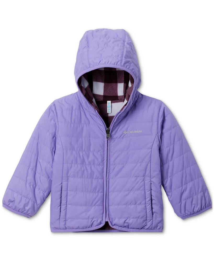 Columbia Toddler Girls Double Trouble Ii Reversible Full-Zip Hooded Jacket