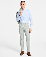 Bar Iii Men's Slim-Fit Linen Suit Pants