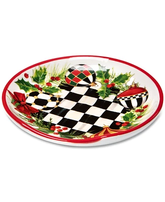 MacKenzie-Childs Deck the Halls Spoon Rest