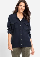 Olsen Women's Viscose Blend Sweater Shacket