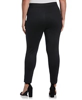 Rafaella Plus Pull-On Pant with Zip Detail