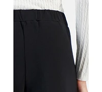 Tommy Hilfiger Women's Wide-Leg Elasticized-Waist Pants