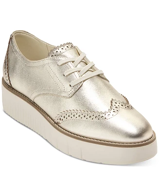 Cole Haan Women's Grand City Platform Oxford Flats