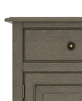 Connaught Solid Wood Entryway Storage Cabinet