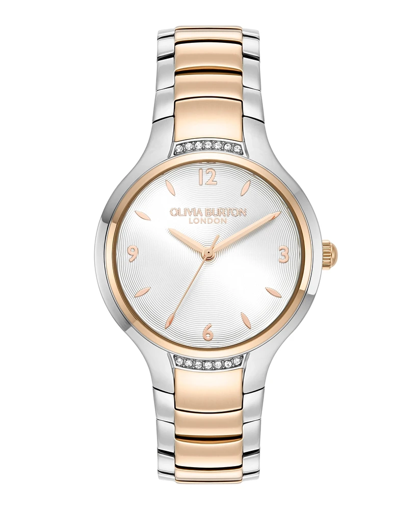 Olivia Burton Women's Lea Two-Tone Stainless Steel Watch 34mm