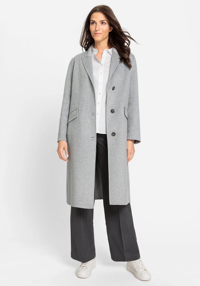 Olsen Women's Wool Blend Car Coat