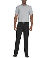 Pga Tour Men's Short Sleeve Herringbone Performance Polo Shirt