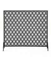 Streamdale Furniture Elmer Iron Fire Screen: Protect Your Home With Style