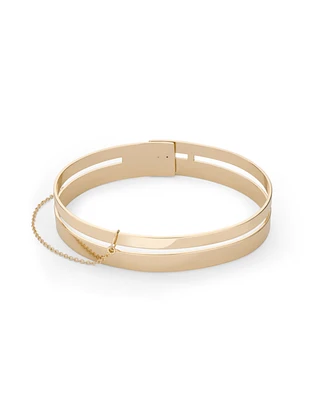 Rosefield Iggy Double Bar Bangle