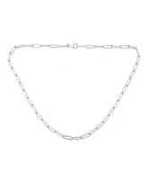 Bling Jewelry Solid Strong Gold Plated Sterling Silver Rounded Link 3.5MM Chain Necklace Inch